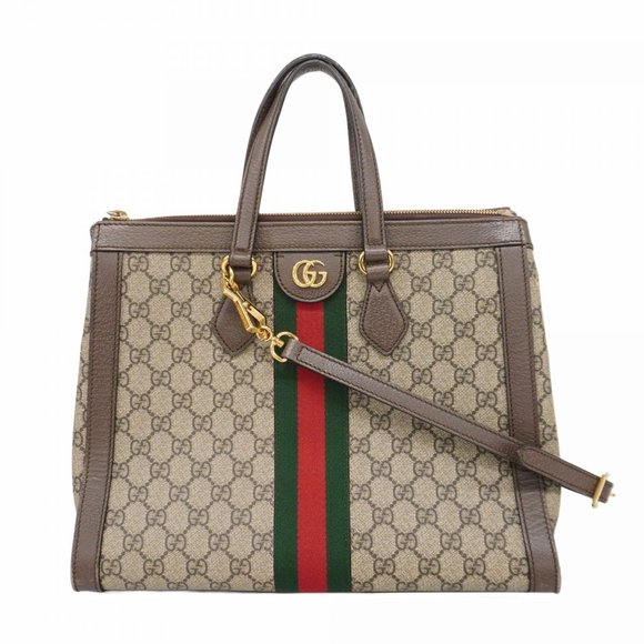 GUCCI Brown Tote Bag - Picture 1 of 16